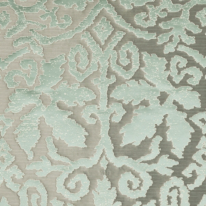 Otranto Mineral by Clarke And Clarke Designer Fabric CLARKE & CLARKE IMPERIALE POLYESTER - 64%;LINEN - 36% India MEDIUM Horizontal: 19.37 and Vertical: 25.67 57 - Swanky Fabrics -