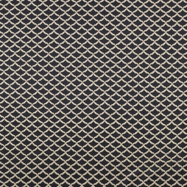 Reggio Ebony by Clarke And Clarke Designer Fabric CLARKE & CLARKE IMPERIALE India Horizontal: 1.46 and Vertical: 1.26 55 - Swanky Fabrics -