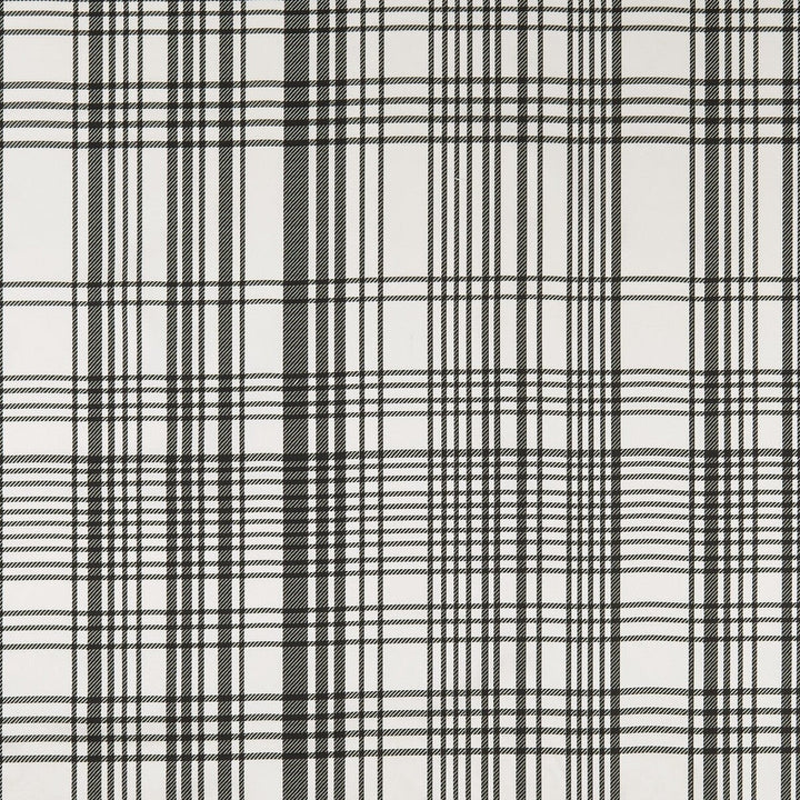 Bw1006 Black/White by Clarke And Clarke Designer Fabric CLARKE & CLARKE BLACK + WHITE COTTON - 62%;POLYESTER - 38% India MEDIUM Horizontal: 19.09 and Vertical: 19.02 55 - Swanky Fabrics -