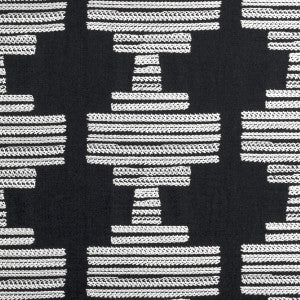 Bw1010 Black/White by Clarke And Clarke Fabric