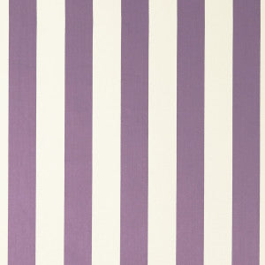 St James Stripe Violet by Clarke And Clarke Fabric