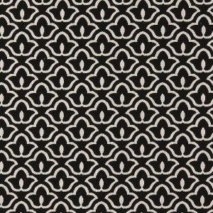 Bw1014 Black/White by Clarke And Clarke Fabric