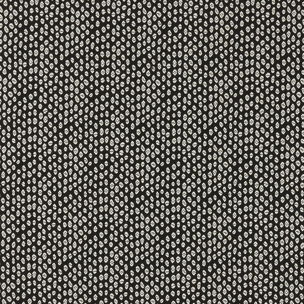 Bw1015 Black/White by Clarke And Clarke Fabric CLARKE & CLARKE BLACK + WHITE VISCOSE - 83%;COTTON - 12%;NYLON - 5% Morocco MEDIUM Horizontal: 3.46 and Vertical: 3.31 55 - Fabric Carolina -