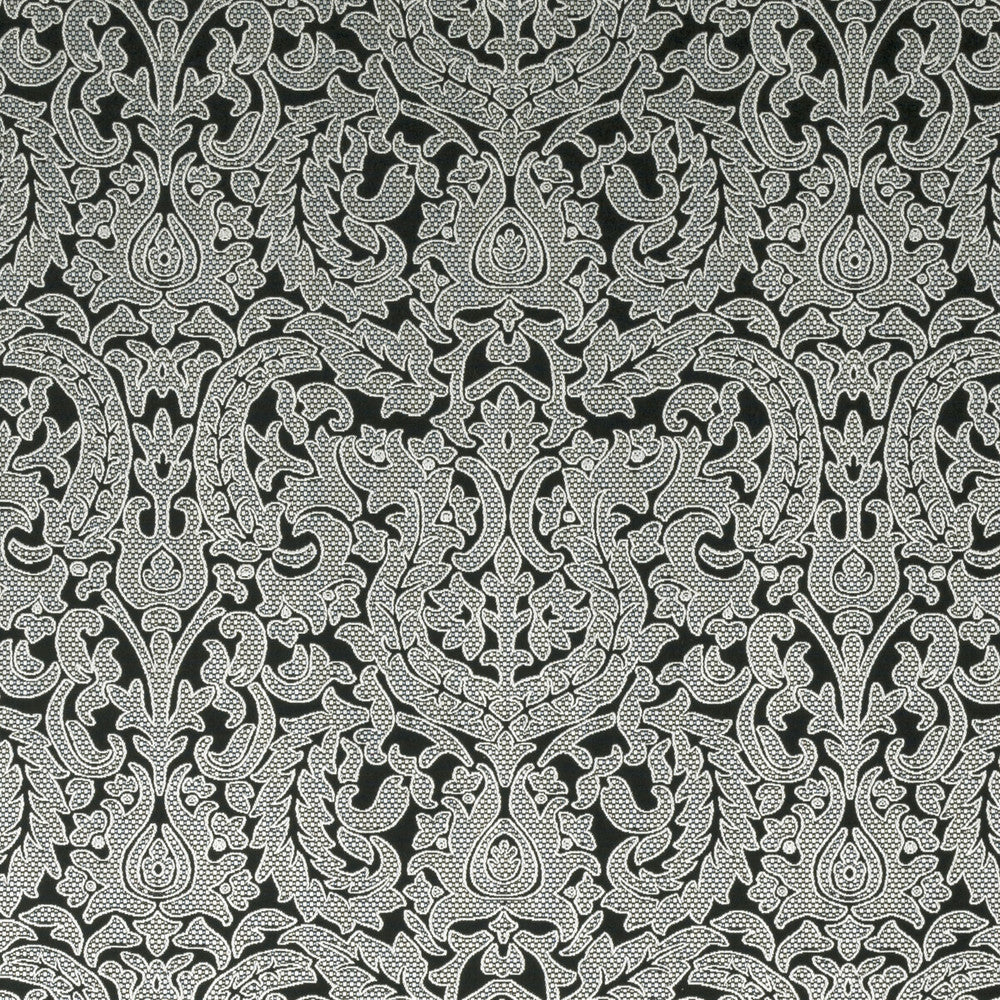 Bw1020 Black/White by Clarke And Clarke Fabric Clarke And Clarke Fabric Bw1020 Black/WhiteFabric CLARKE & CLARKE BLACK + WHITE VISCOSE - 88%;LINEN - 9%;NYLON - 3% Morocco </p><p>Repeat: H: 13.75, V: 11.625 55 - Fabric Carolina -
