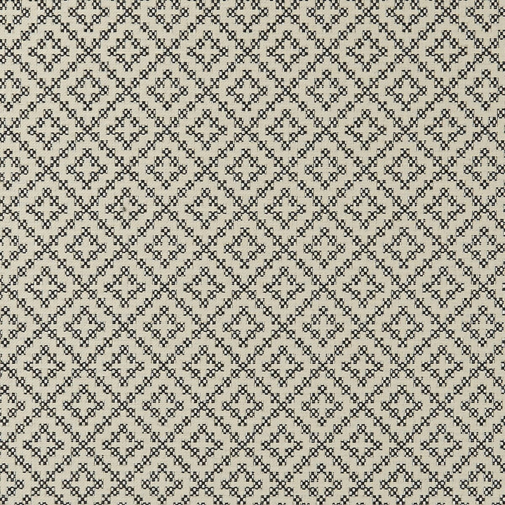 Bw1021 Black/White by Clarke And Clarke Fabric CLARKE & CLARKE BLACK + WHITE COTTON - 62%;POLYESTER - 38% Turkey MEDIUM Horizontal: 4.65 and Vertical: 2.28 55 - Fabric Carolina -