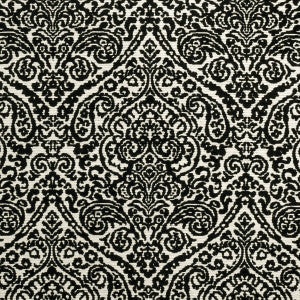 Bw1023 Black/White by Clarke And Clarke Fabric