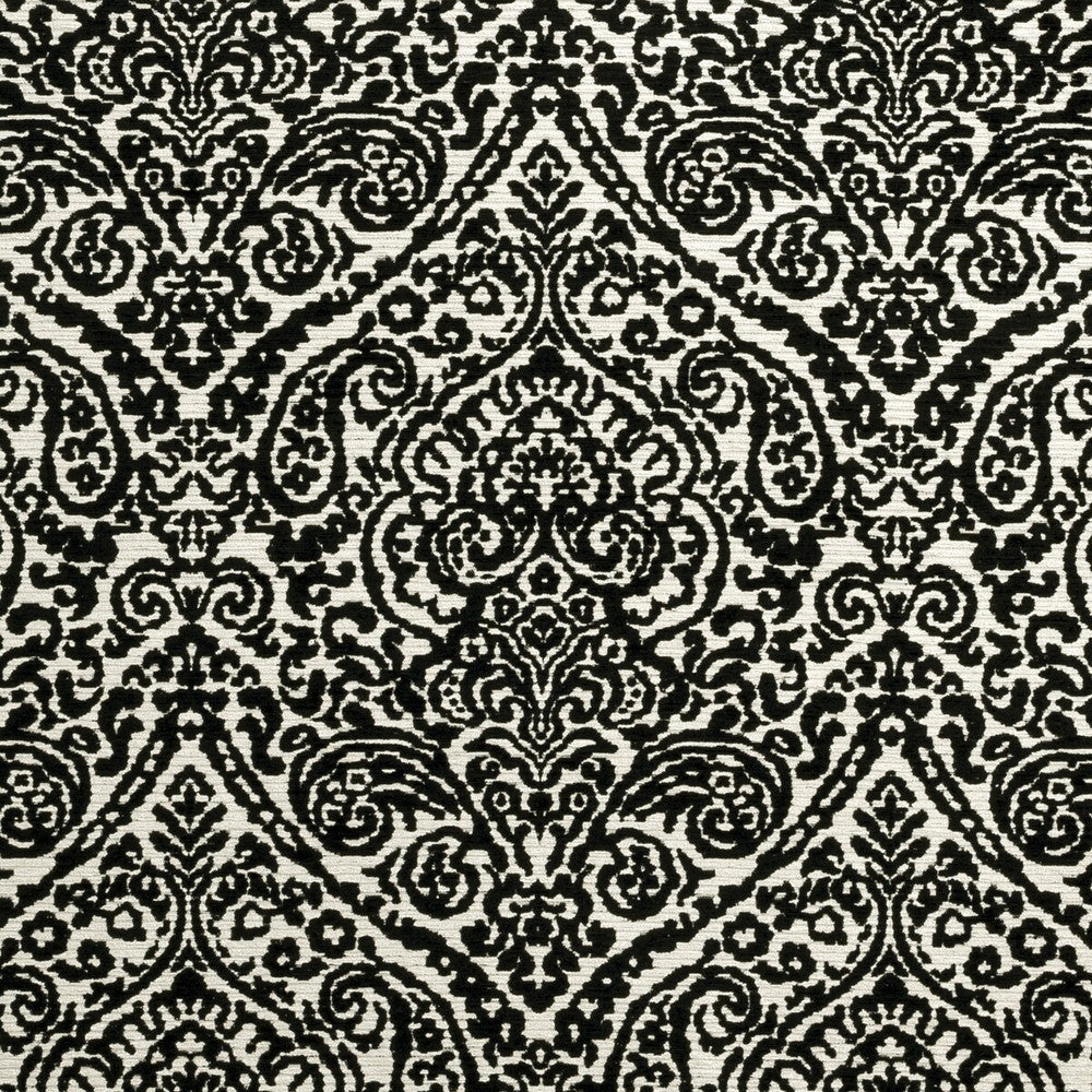 Bw1023 Black/White by Clarke And Clarke Fabric CLARKE & CLARKE BLACK + WHITE VISCOSE - 62%;POLYESTER - 38% Turkey MEDIUM Horizontal: 13.78 and Vertical: 23.9 55 - Fabric Carolina -