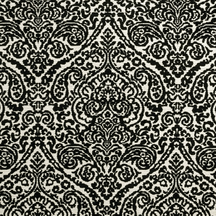 Bw1023 Black/White by Clarke And Clarke Fabric CLARKE & CLARKE BLACK + WHITE VISCOSE - 62%;POLYESTER - 38% Turkey MEDIUM Horizontal: 13.78 and Vertical: 23.9 55 - Fabric Carolina -