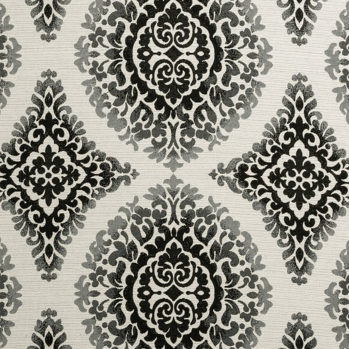 Bw1024 Black/White by Clarke And Clarke Fabric CLARKE & CLARKE BLACK + WHITE POLYESTER - 52%;COTTON - 28%;VISCOSE - 20% Turkey MEDIUM Horizontal: 13.78 and Vertical: 13.39 55 - Fabric Carolina -