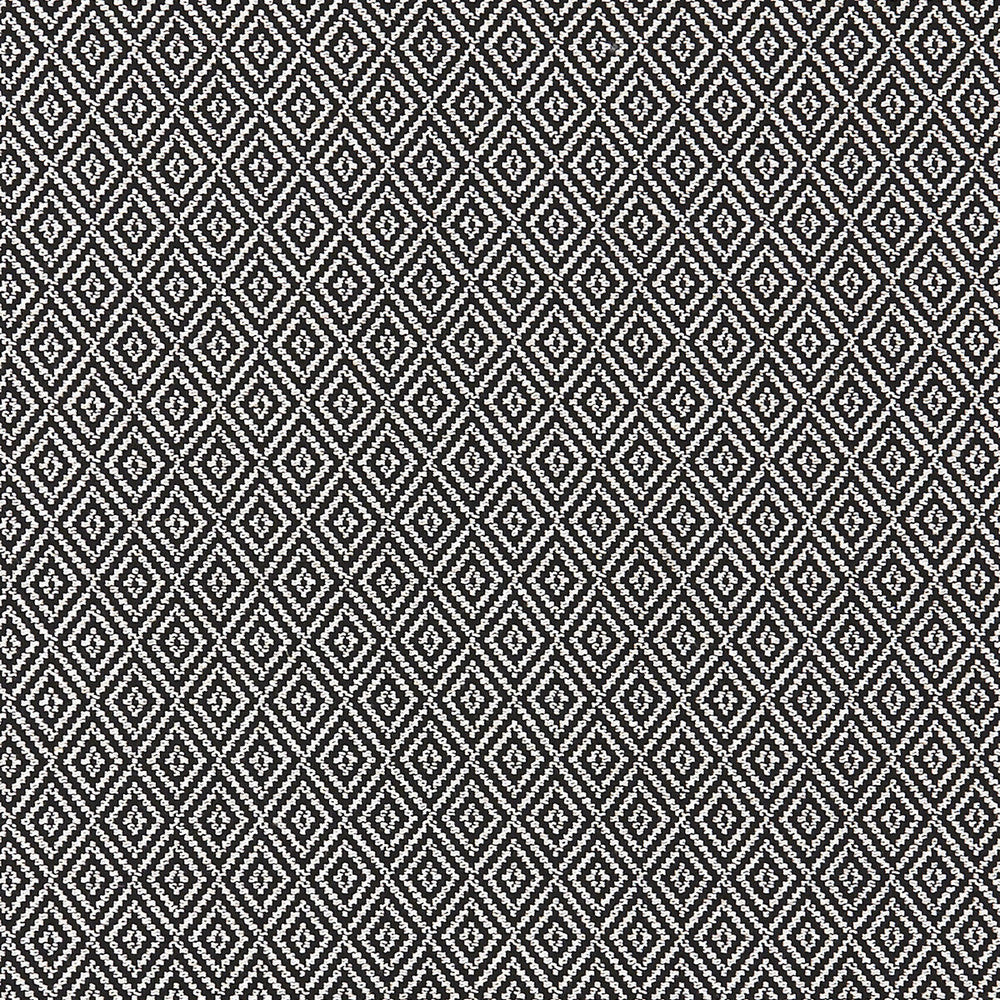 Bw1025 Black/White by Clarke And Clarke Fabric CLARKE & CLARKE BLACK + WHITE COTTON - 64%;POLYESTER - 24%;NYLON - 6%;LINEN - 3%;WOOL - 3% Italy HEAVY Horizontal: 1.375 and Vertical: 2 55 - Fabric Carolina -