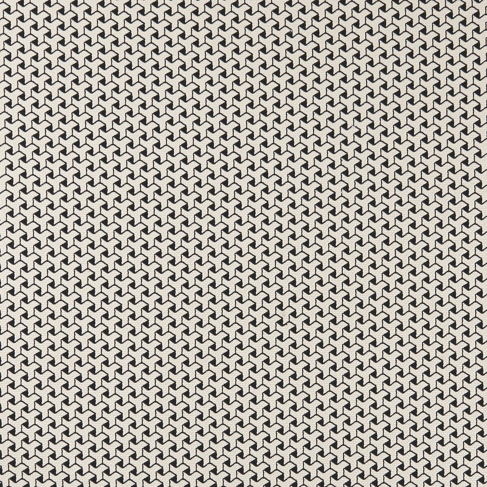 Bw1034 Black/White by Clarke And Clarke Fabric CLARKE & CLARKE BLACK + WHITE VISCOSE - 44%;POLYESTER - 38%;COTTON - 18% Italy HEAVY Horizontal: 1.38 and Vertical: 0.71 55 - Fabric Carolina -