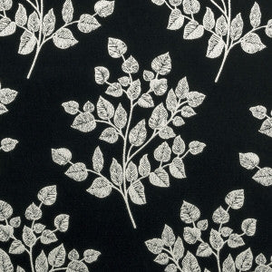 Bw1036 Black/White by Clarke And Clarke Fabric