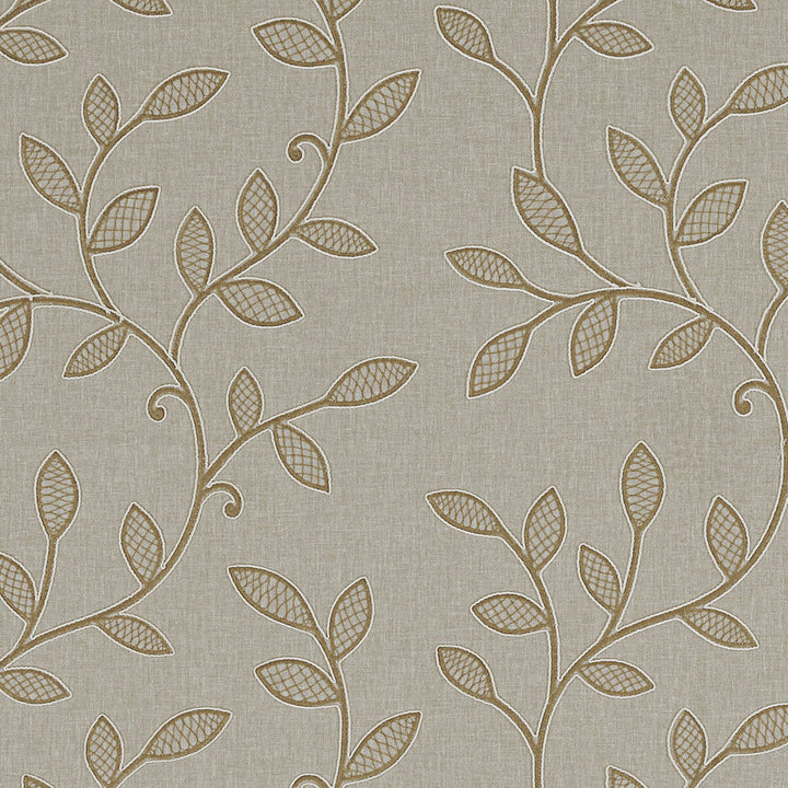Hetton Caramel by Clarke And Clarke Designer Fabric CLARKE & CLARKE RICHMOND POLYESTER - 52%;COTTON - 48% India - Horizontal: 16.93 and Vertical: 18.35 54 - Swanky Fabrics -