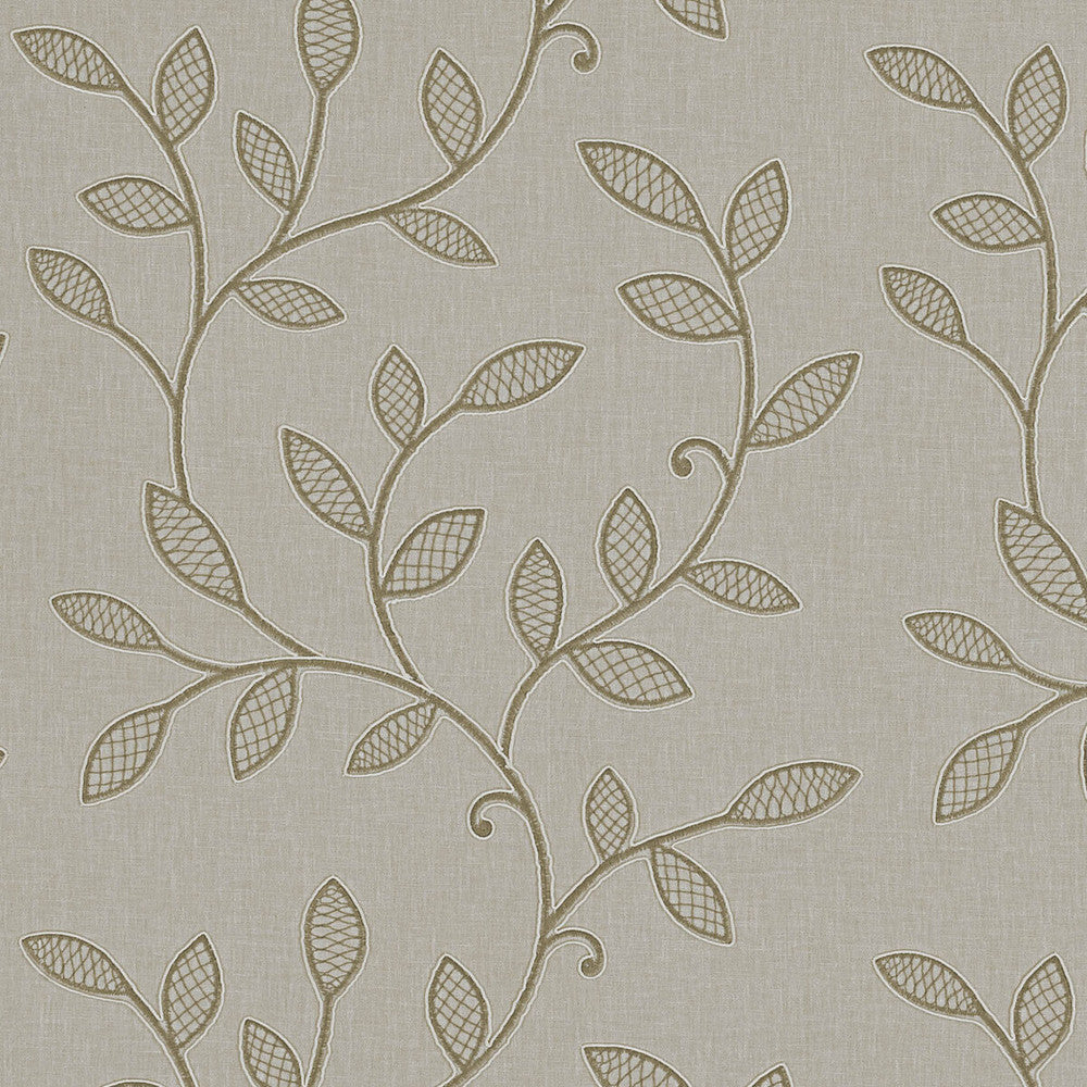 Hetton Natural by Clarke And Clarke Designer Fabric CLARKE & CLARKE RICHMOND POLYESTER - 52%;COTTON - 48% India - Horizontal: 16.93 and Vertical: 18.35 54 - Swanky Fabrics -