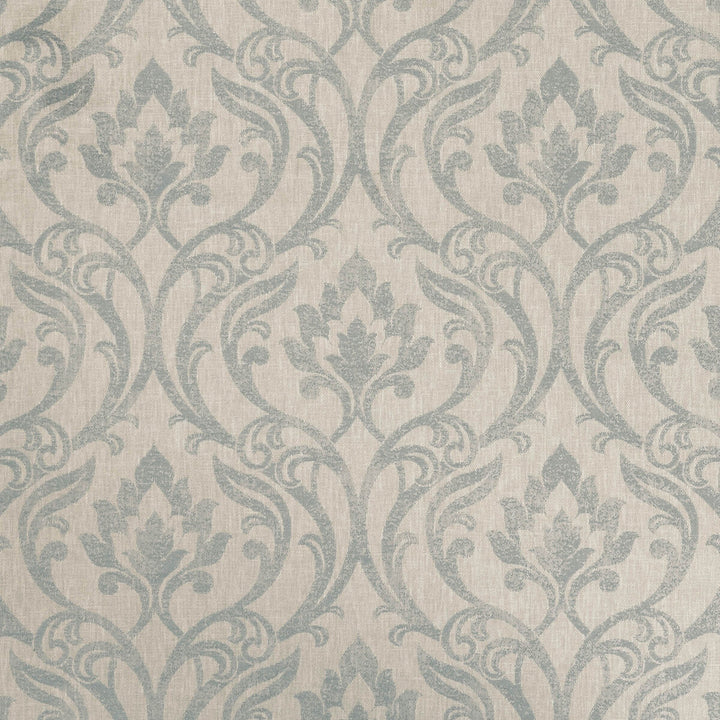 Leyburn Duckegg by Clarke And Clarke Fabric CLARKE & CLARKE RICHMOND POLYESTER - 58%;COTTON - 21%;VISCOSE - 21% India MEDIUM Horizontal: 13.46 and Vertical: 12.48 54 - Fabric Carolina -