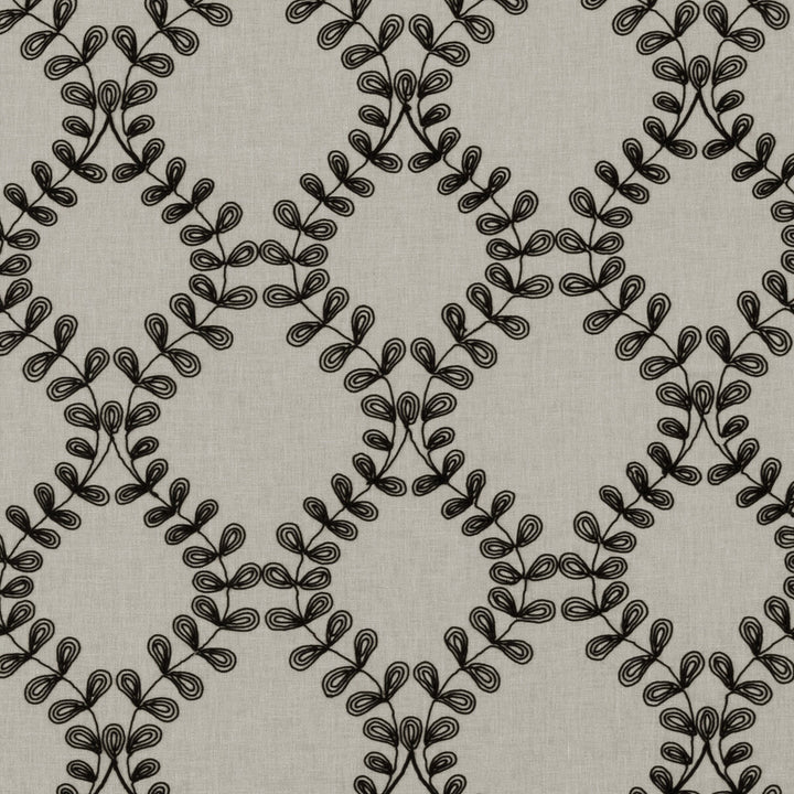 Malham Charcoal by Clarke And Clarke Fabric CLARKE & CLARKE RICHMOND POLYESTER - 52%;COTTON - 48% India Horizontal: 8.46 and Vertical: 9.06 54 - Fabric Carolina -