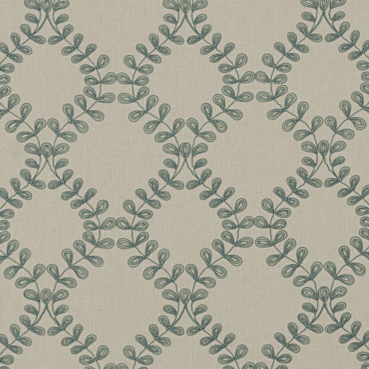 Malham Duckegg by Clarke And Clarke Fabric CLARKE & CLARKE RICHMOND POLYESTER - 52%;COTTON - 48% India Horizontal: 8.46 and Vertical: 9.06 54 - Fabric Carolina -