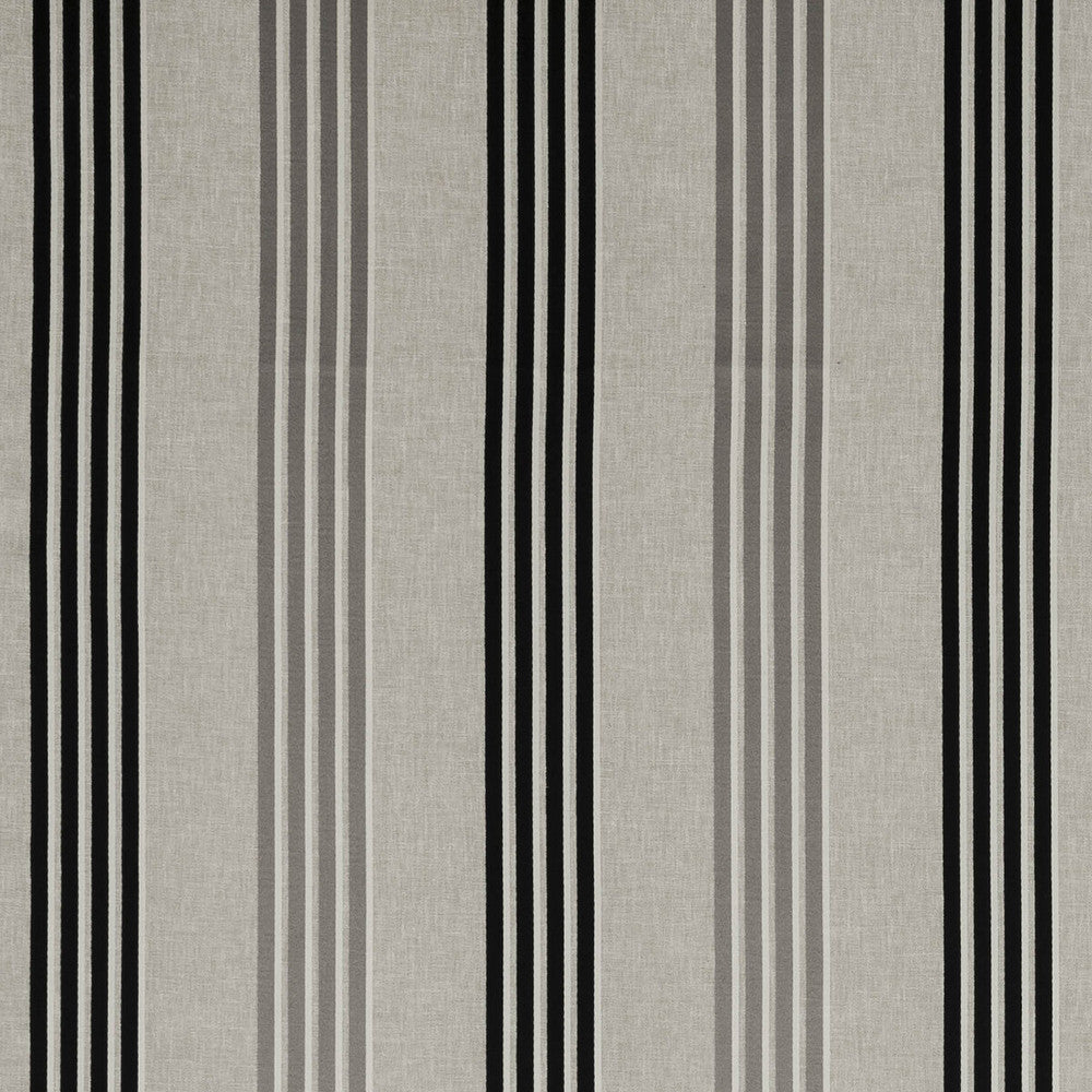 Wensley Charcoal by Clarke And Clarke Designer Fabric CLARKE & CLARKE RICHMOND POLYESTER - 77%;COTTON - 23% India MEDIUM Horizontal: 9.33 and Vertical: 0 54 - Swanky Fabrics -