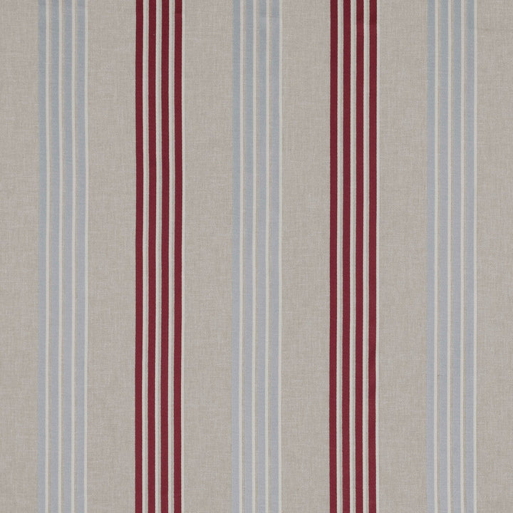Wensley Raspberry/Duckegg by Clarke And Clarke Designer Fabric CLARKE & CLARKE RICHMOND POLYESTER - 77%;COTTON - 23% India MEDIUM Horizontal: 9.33 and Vertical: 0 54 - Swanky Fabrics -
