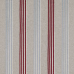 Wensley Raspberry/Duckegg by Clarke And Clarke Fabric