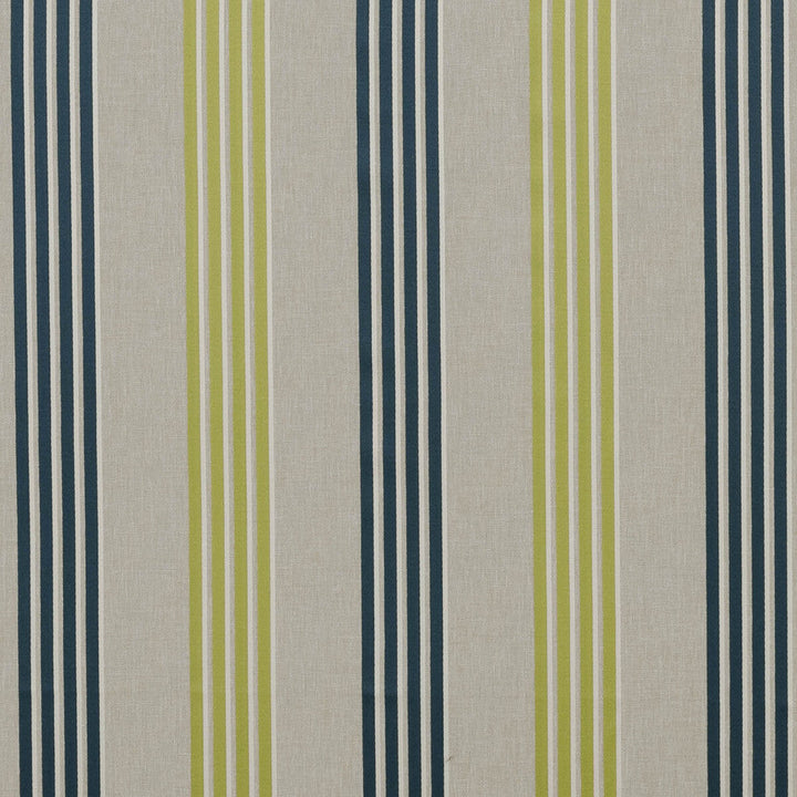 Wensley Teal/Acacia by Clarke And Clarke Designer Fabric CLARKE & CLARKE RICHMOND POLYESTER - 77%;COTTON - 23% India MEDIUM Horizontal: 9.33 and Vertical: 0 54 - Swanky Fabrics -