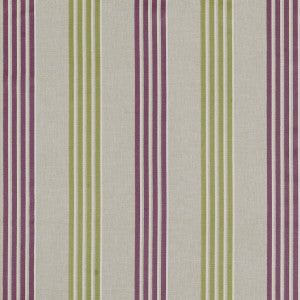 Wensley Violet/Citrus by Clarke And Clarke Fabric