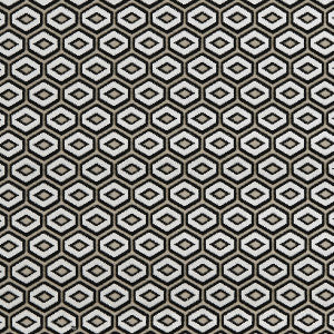 Bw1041 Black/White by Clarke And Clarke Fabric