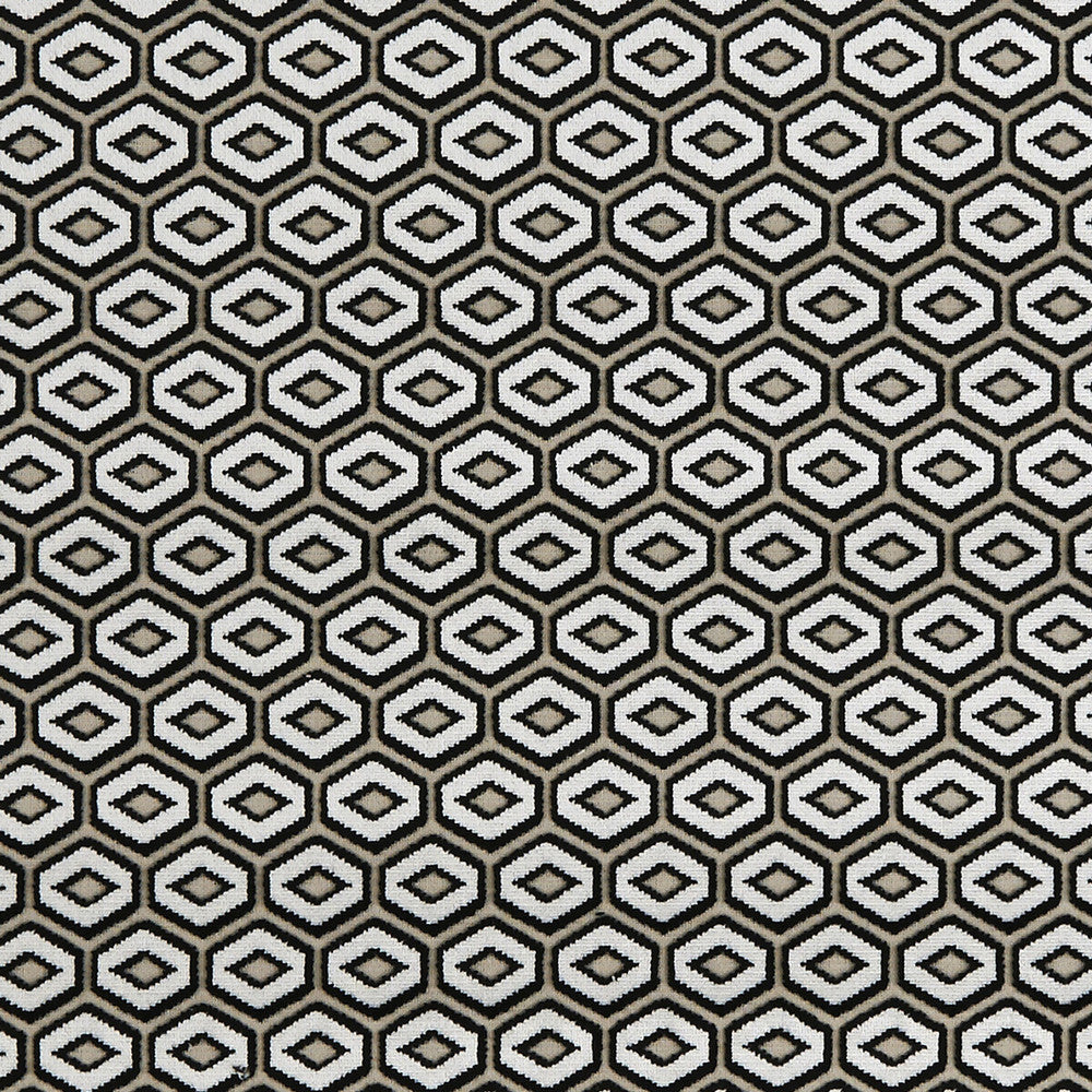 Bw1041 Black/White by Clarke And Clarke Fabric CLARKE & CLARKE BLACK + WHITE VISCOSE - 70%;POLYESTER - 30% Belgium HEAVY Horizontal: 1.73 and Vertical: 2.44 55 - Fabric Carolina -