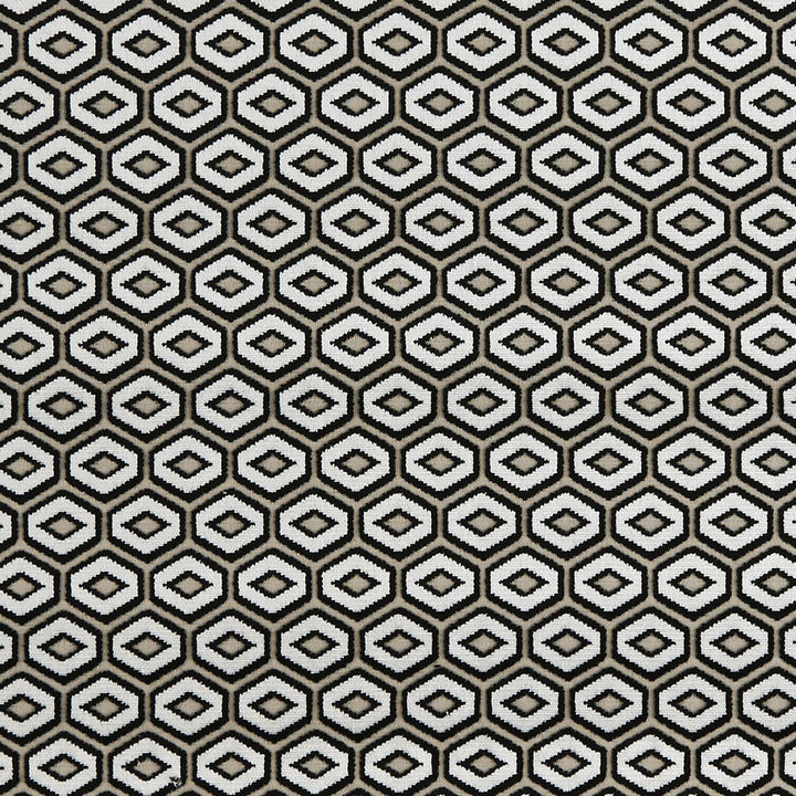 Bw1041 Black/White by Clarke And Clarke Fabric CLARKE & CLARKE BLACK + WHITE VISCOSE - 70%;POLYESTER - 30% Belgium HEAVY Horizontal: 1.73 and Vertical: 2.44 55 - Fabric Carolina -