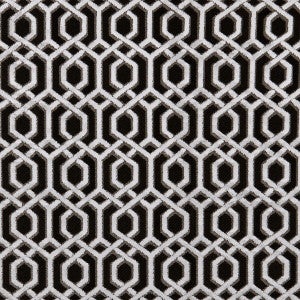 Bw1042 Black/White by Clarke And Clarke Fabric