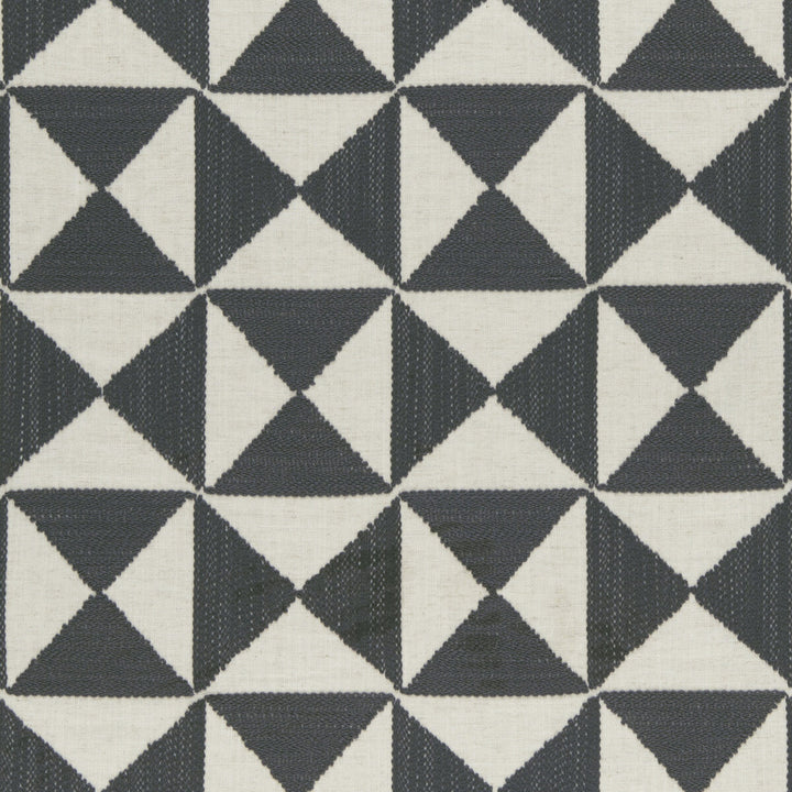 Adisa Charcoal by Clarke And Clarke Fabric CLARKE & CLARKE AMARA VISCOSE - 70%;LINEN - 30% India - Horizontal: 8.86 and Vertical: 9.25 55 - Fabric Carolina -