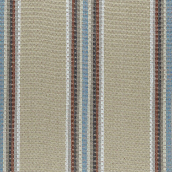 Imani Cinnabar/Aqua by Clarke And Clarke Fabric CLARKE & CLARKE AMARA VISCOSE - 47%;COTTON - 24%;LINEN - 20%;POLYESTER - 8% India MEDIUM Horizontal: 10.91 and Vertical: 0.16 55 - Fabric Carolina -