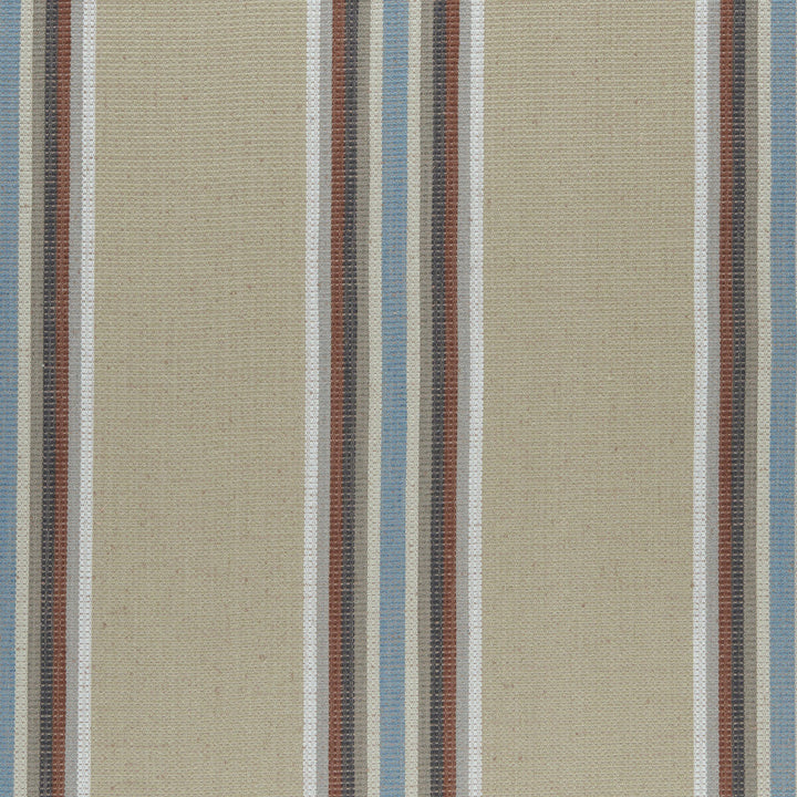 Imani Cinnabar/Aqua by Clarke And Clarke Designer Fabric CLARKE & CLARKE AMARA VISCOSE - 47%;COTTON - 24%;LINEN - 20%;POLYESTER - 8% India MEDIUM Horizontal: 10.91 and Vertical: 0.16 55 - Swanky Fabrics -
