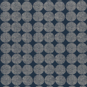 Kiko Indigo by Clarke And Clarke Fabric