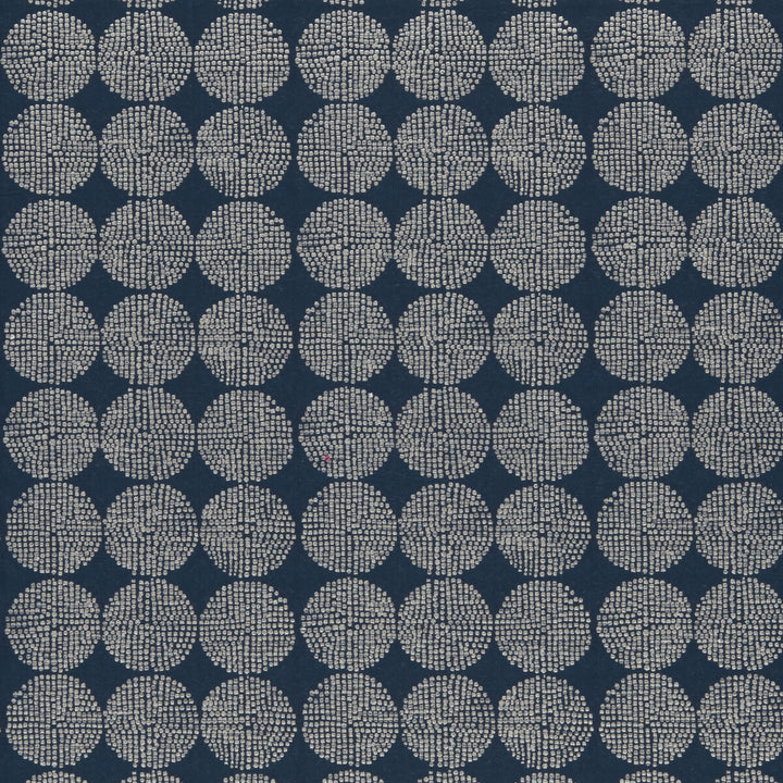 Kiko Indigo by Clarke And Clarke Fabric CLARKE & CLARKE AMARA VISCOSE - 63%;COTTON - 24%;POLYESTER - 13% India - Horizontal: 7.05 and Vertical: 4.41 55 - Fabric Carolina -