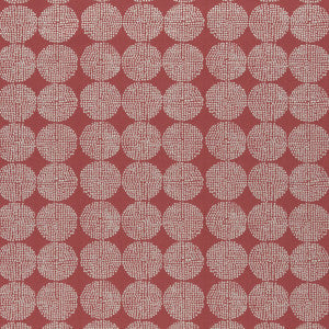 Kiko Red by Clarke And Clarke Fabric