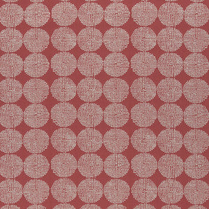 Kiko Red by Clarke And Clarke Fabric