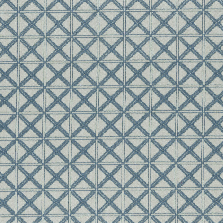 Makenzi Aqua by Clarke And Clarke Fabric CLARKE & CLARKE AMARA COTTON - 25%;LINEN - 25%;POLYESTER - 25%;VISCOSE - 25% India - Horizontal: 2.24 and Vertical: 2.09 55 - Fabric Carolina -
