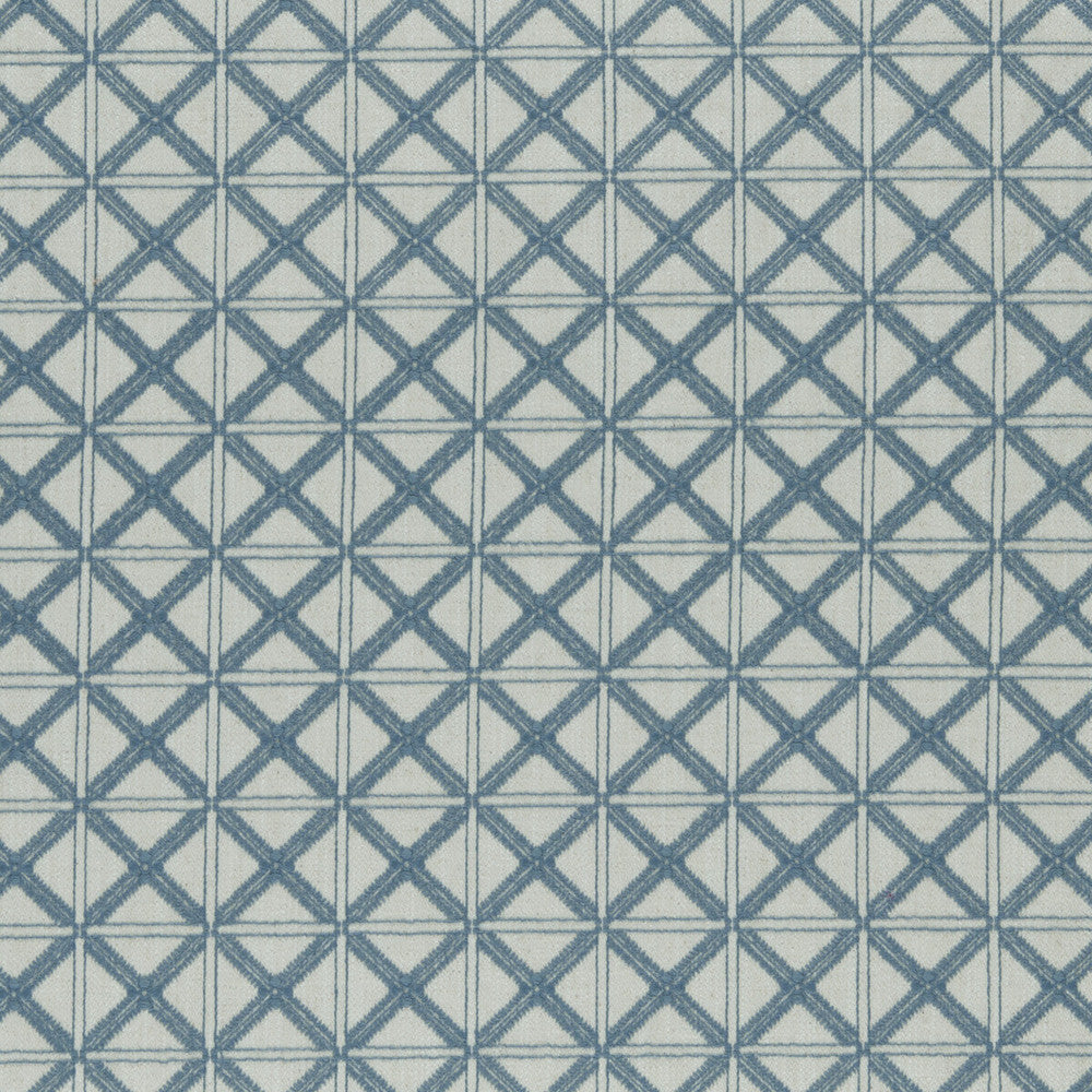 Makenzi Aqua by Clarke And Clarke Designer Fabric CLARKE & CLARKE AMARA COTTON - 25%;LINEN - 25%;POLYESTER - 25%;VISCOSE - 25% India Horizontal: 2.24 and Vertical: 2.09 55 - Swanky Fabrics -