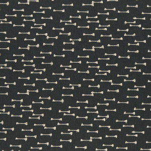 Nala Charcoal by Clarke And Clarke Fabric