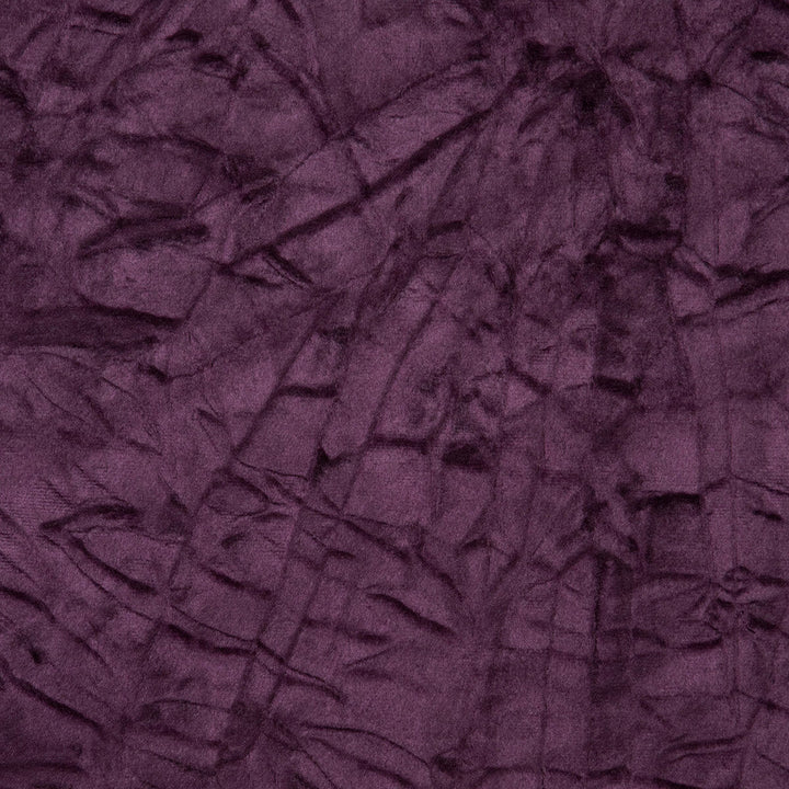 Sylvana Aubergine by Clarke And Clarke Designer Fabric CLARKE & CLARKE LUSTRO POLYESTER - 100% China HEAVY Horizontal: 0 and Vertical: 0 55 - Swanky Fabrics -
