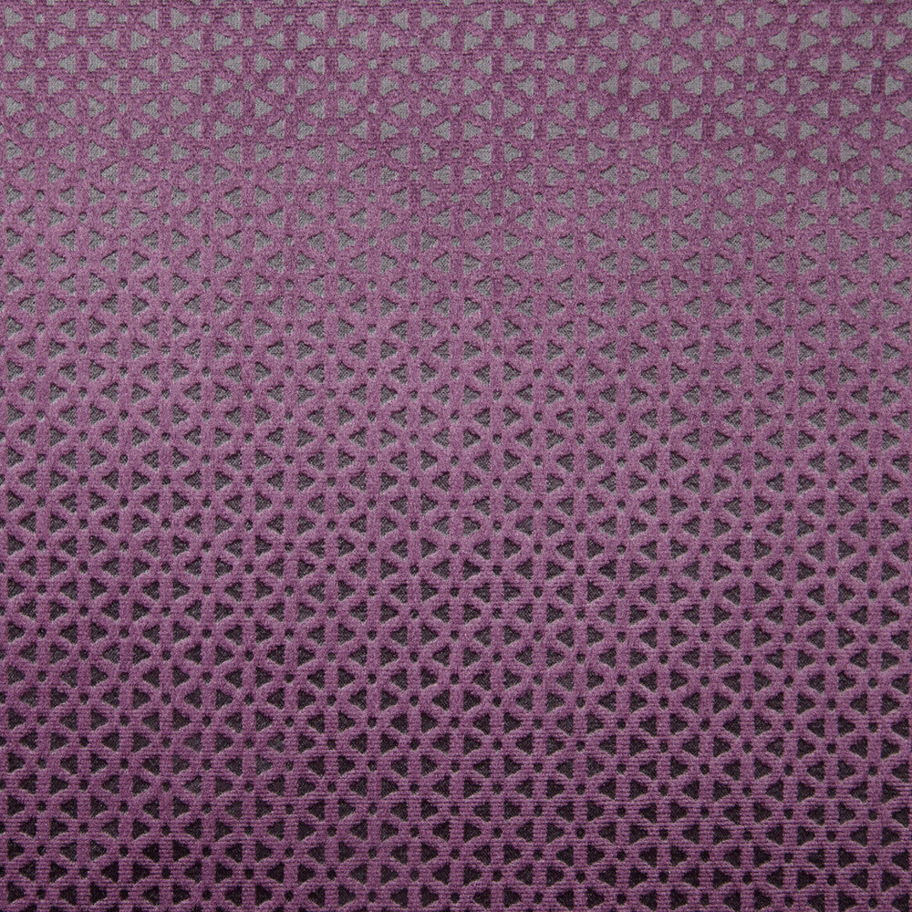Loreto Aubergine by Clarke And Clarke Fabric CLARKE & CLARKE LUSTRO POLYESTER - 100% China HEAVY Horizontal: 0.79 and Vertical: 0.39 55 - Fabric Carolina -
