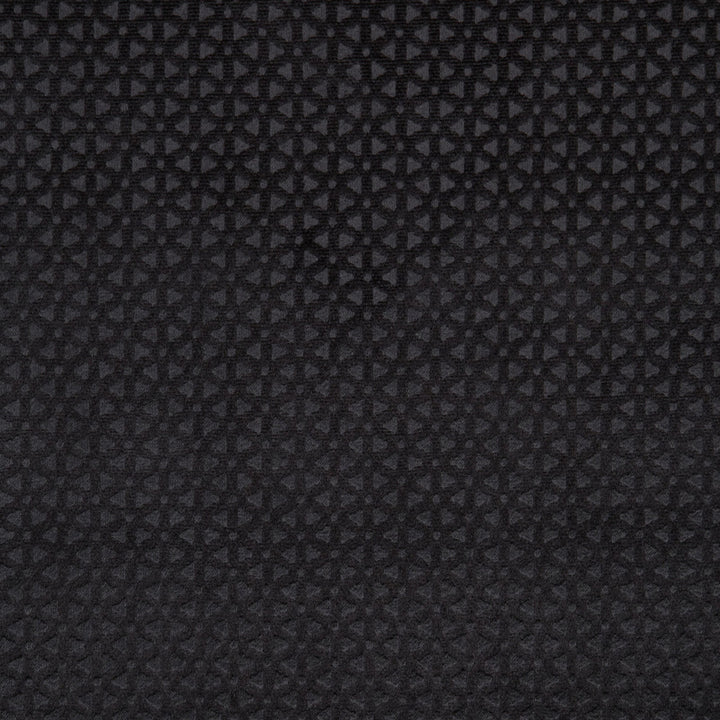 Loreto Jet by Clarke And Clarke Fabric CLARKE & CLARKE LUSTRO POLYESTER - 100% China HEAVY Horizontal: 0.79 and Vertical: 0.39 55 - Fabric Carolina -