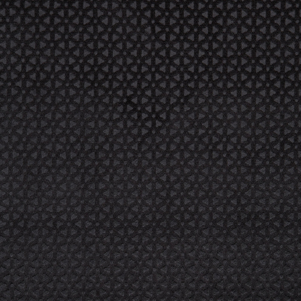Loreto Jet by Clarke And Clarke Fabric CLARKE & CLARKE LUSTRO POLYESTER - 100% China HEAVY Horizontal: 0.79 and Vertical: 0.39 55 - Fabric Carolina -
