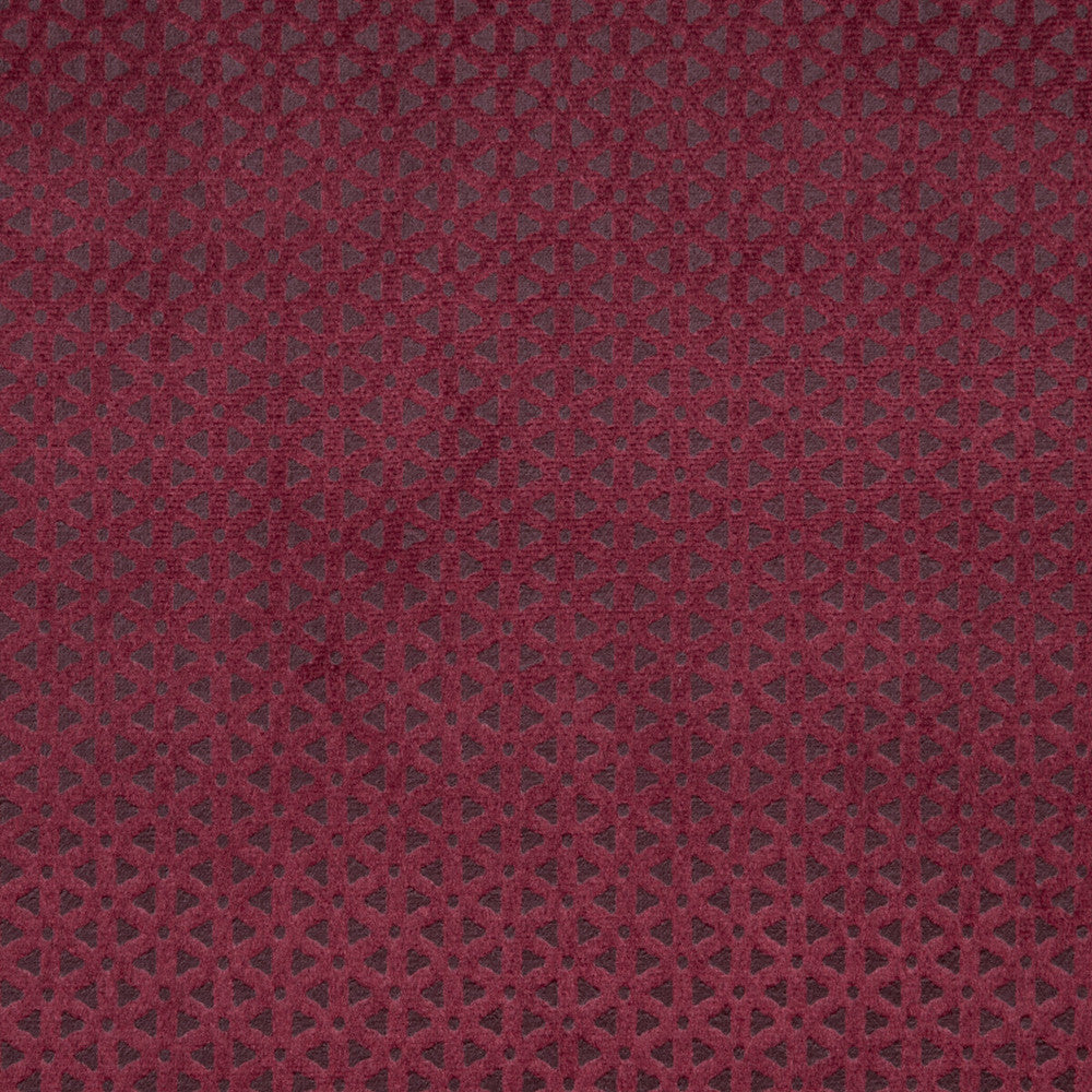 Loreto Mulberry by Clarke And Clarke Fabric CLARKE & CLARKE LUSTRO POLYESTER - 100% China HEAVY Horizontal: 0.79 and Vertical: 0.39 55 - Fabric Carolina -