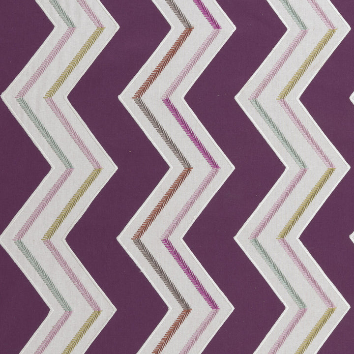Antibes Cassis by Clarke And Clarke Fabric CLARKE & CLARKE COTE D AZUR COTTON - 81%;VISCOSE - 13%;POLYESTER - 6% India Horizontal: 12.8 and Vertical: 7.91 52 - Fabric Carolina -