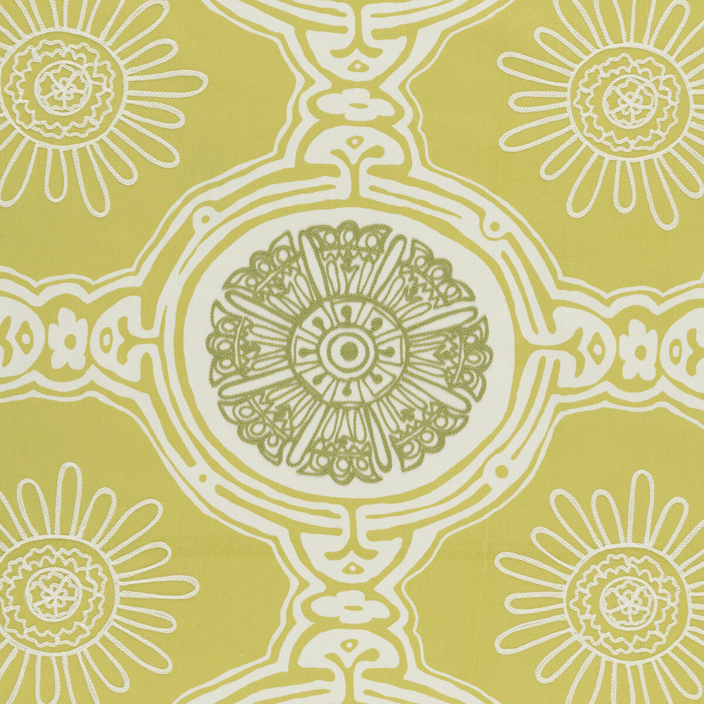 Maxime Citron by Clarke And Clarke Fabric CLARKE & CLARKE COTE D AZUR COTTON - 100% India - Horizontal: 17.01 and Vertical: 15.75 51 - Fabric Carolina -