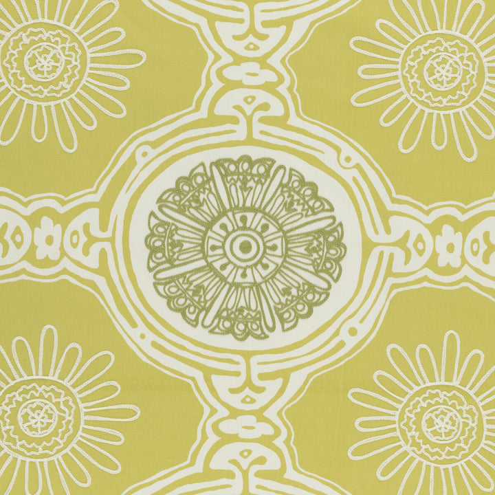 Maxime Citron by Clarke And Clarke Fabric CLARKE & CLARKE COTE D AZUR COTTON - 100% India - Horizontal: 17.01 and Vertical: 15.75 51 - Fabric Carolina -
