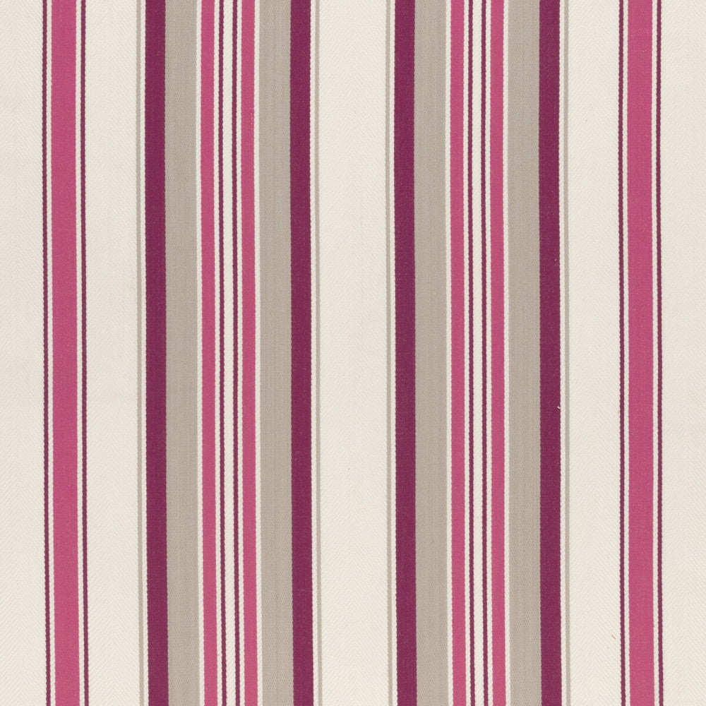 Pampelonne Fuchsia by Clarke And Clarke Fabric CLARKE & CLARKE COTE D AZUR COTTON - 100% India MEDIUM Horizontal: 13.78 and Vertical: 0 54 - Fabric Carolina -