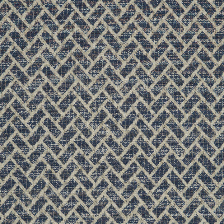 Cipriani Ink by Clarke And Clarke Fabric CLARKE & CLARKE CIPRIANI POLYESTER - 49%;COTTON - 48%;LINEN - 3% India Horizontal: 1.14 and Vertical: 0.59 54 - Fabric Carolina -